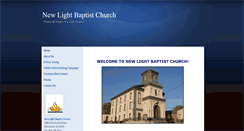 Desktop Screenshot of newlightbaptistchurch.org